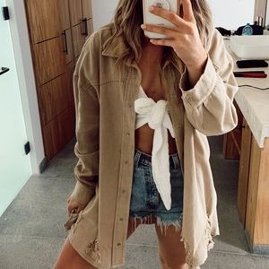 12th tribe Nashville nights shirt shacket